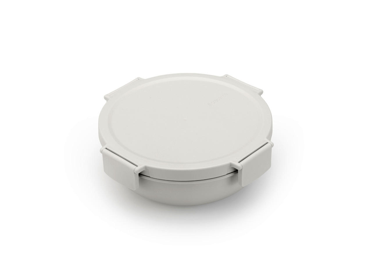 KRABIČKA NA OBĚD plast  1,3 l - světle šedá, Basics, plast (21/7.5/21cm) - Brabantia