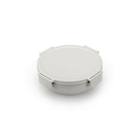KRABIČKA NA OBĚD plast  1,3 l - světle šedá, Basics, plast (21/7.5/21cm) - Brabantia