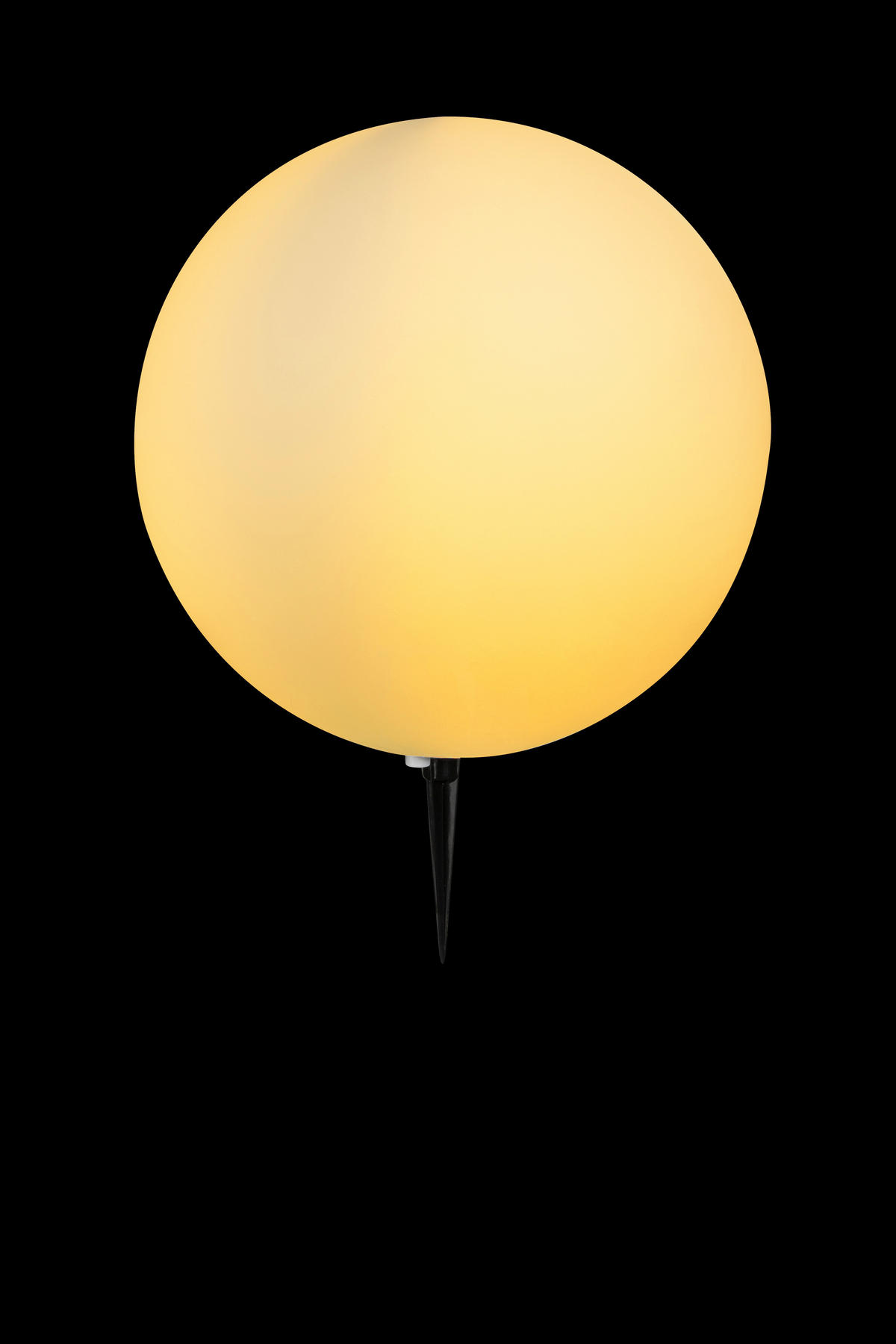 AUßENSTEHLEUCHTE - Schwarz/Weiß, Design, Kunststoff (40/56cm) - Globo