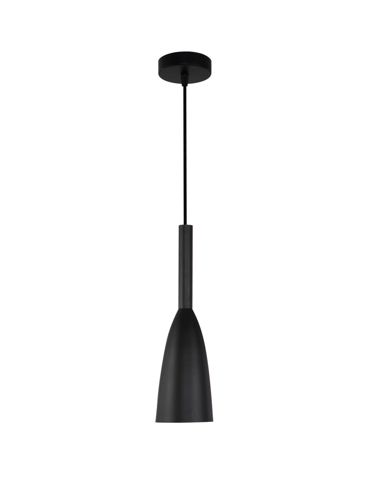 HÄNGELEUCHTE 11/137/10 cm    - Schwarz, Design, Metall (11/137/10cm)