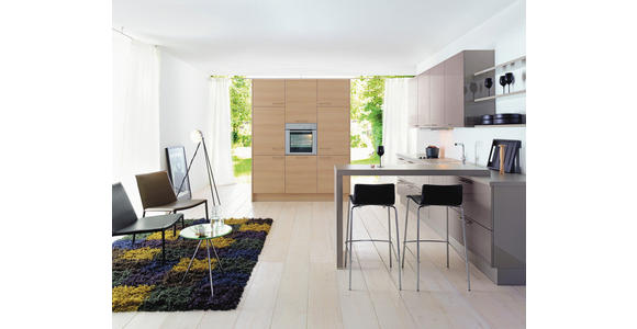 EINBAUKÜCHE   - Design, Holzwerkstoff - Novel