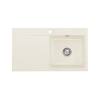 SPÜLE Mera 90 / 50740119  - Creme, Basics, Keramik (90/20/51cm) - Systemceram