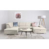 WOHNLANDSCHAFT Beige  - Beige/Grau, Design, Textil/Metall (215/328/173cm) - MID.YOU