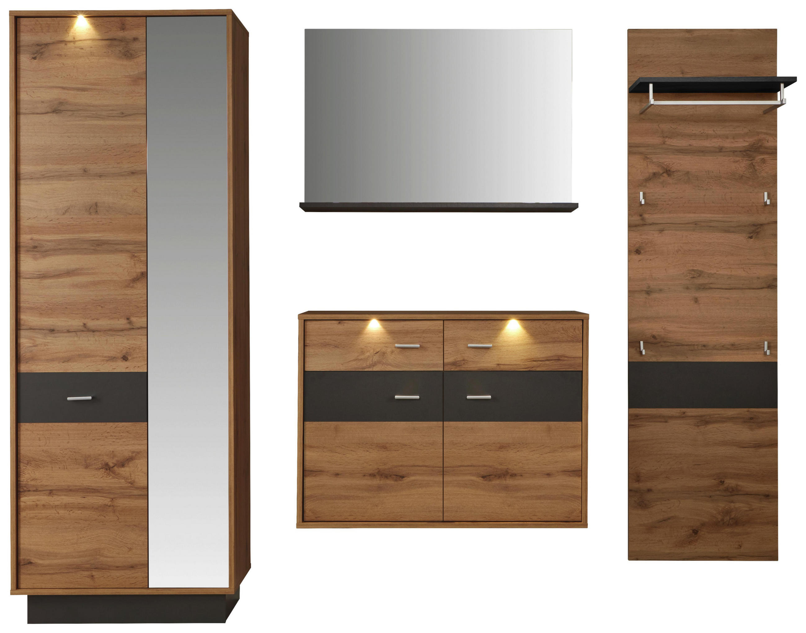 Garderobe 239/191/35 cm