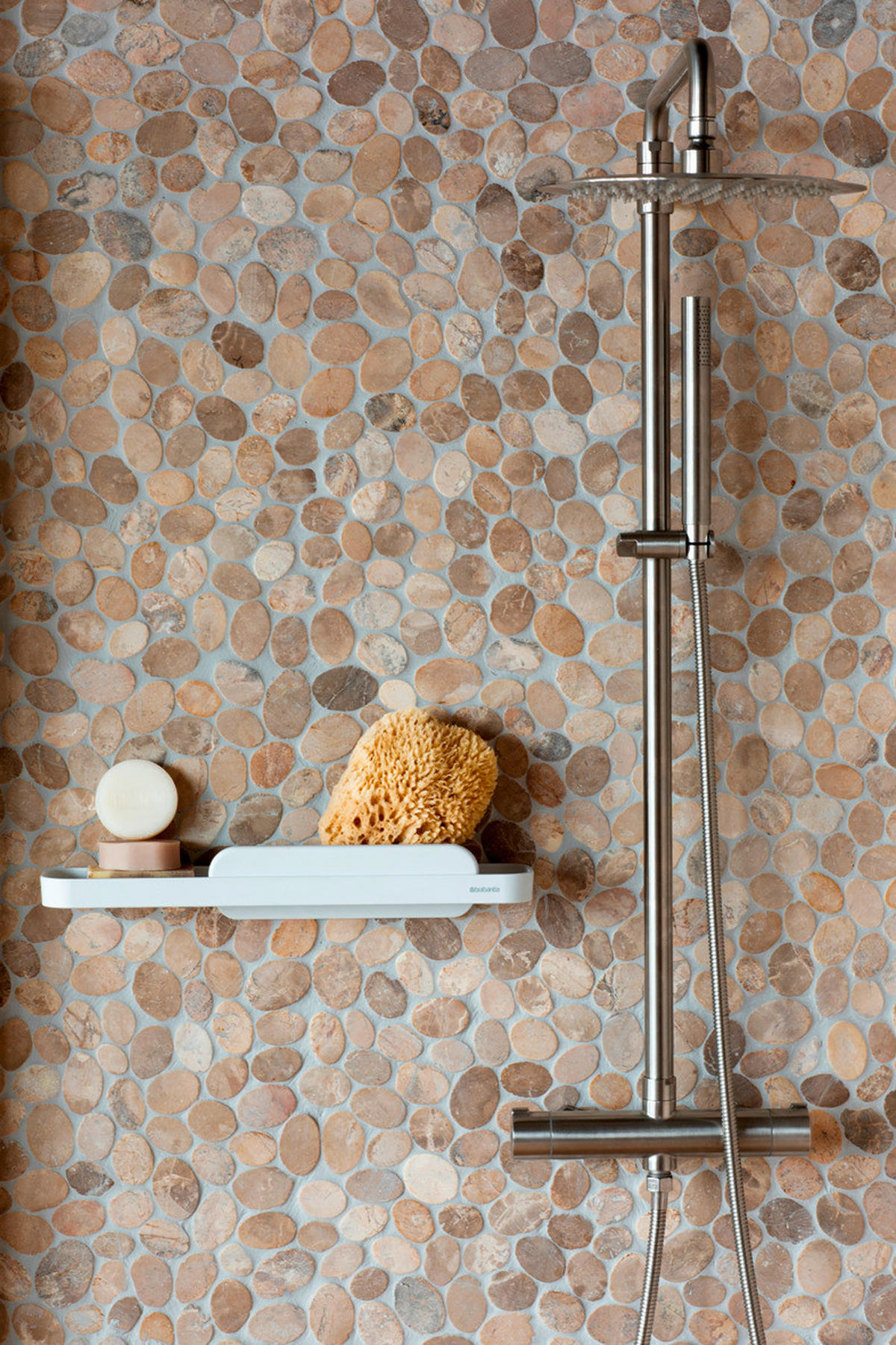 DUSCHABLAGE - Weiß, Basics, Kunststoff (42.1/7.3/9cm) - Brabantia