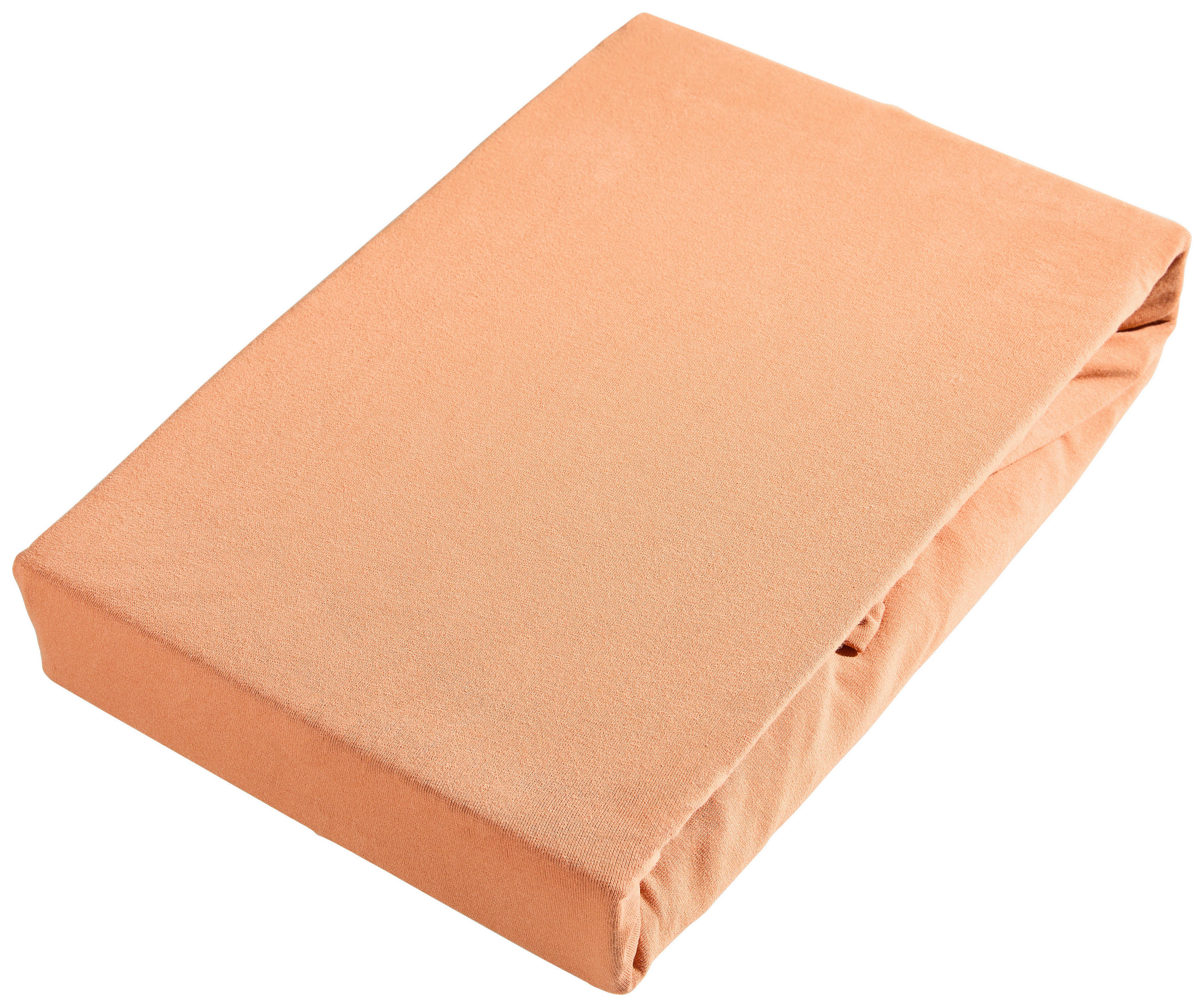 SPANNBETTTUCH FLORENTANO Jersey 100/200 cm  - Karamell, Basics, Textil (100/200cm) - Bio:Vio