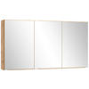 SPIEGELSCHRANK 120/64/20 cm  - Eiche Wotan, MODERN, Glas/Holzwerkstoff (120/64/20cm) - Held