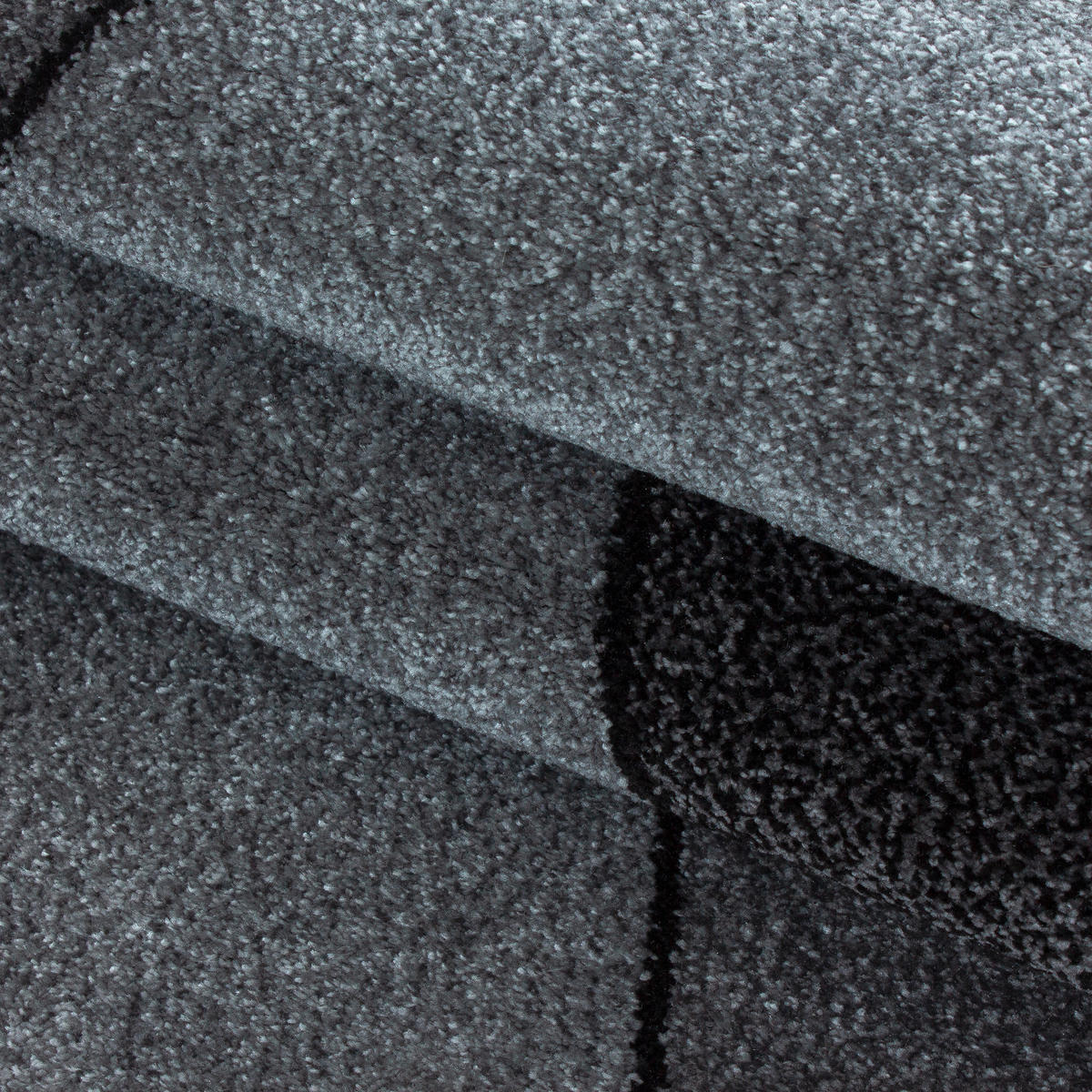 WEBTEPPICH 140/200 cm Beta Grau  - Grau, Basics, Textil (140/200cm) - Novel