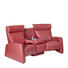 HEIMKINO-SOFA Echtleder Rot - Rot/Schwarz, KONVENTIONELL, Leder/Kunststoff (215/105/113cm) - Himolla