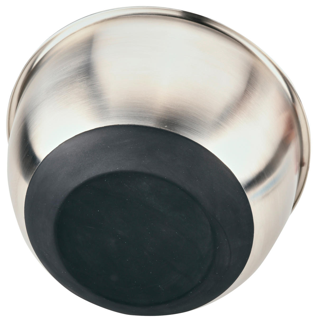 RÜHRSCHÜSSEL - Edelstahlfarben/Schwarz, Basics, Kunststoff/Metall (18/18/9,8cm)