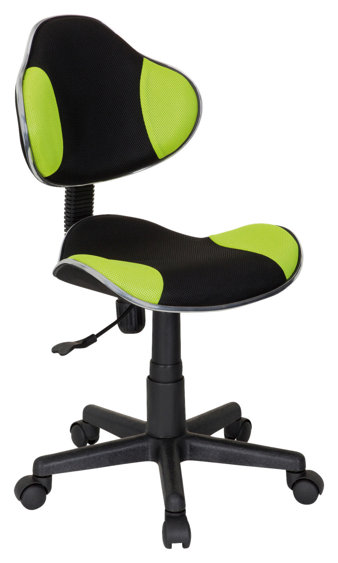 MID.YOU OTOČNÁ ŽIDLE PRO MLÁDEŽ, zelená, černá