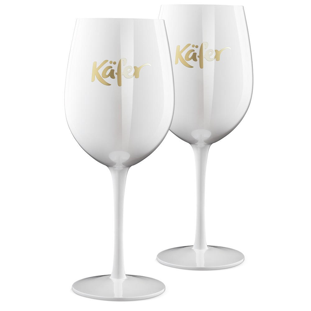 COCKTAILGLAS 600 ml 2-teilig  - Weiß Hochglanz, Basics, Glas (600ml) - Käfer
