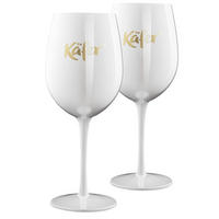 COCKTAILGLAS 600 ml 2-teilig  - Weiß Hochglanz, Basics, Glas (600ml) - Käfer