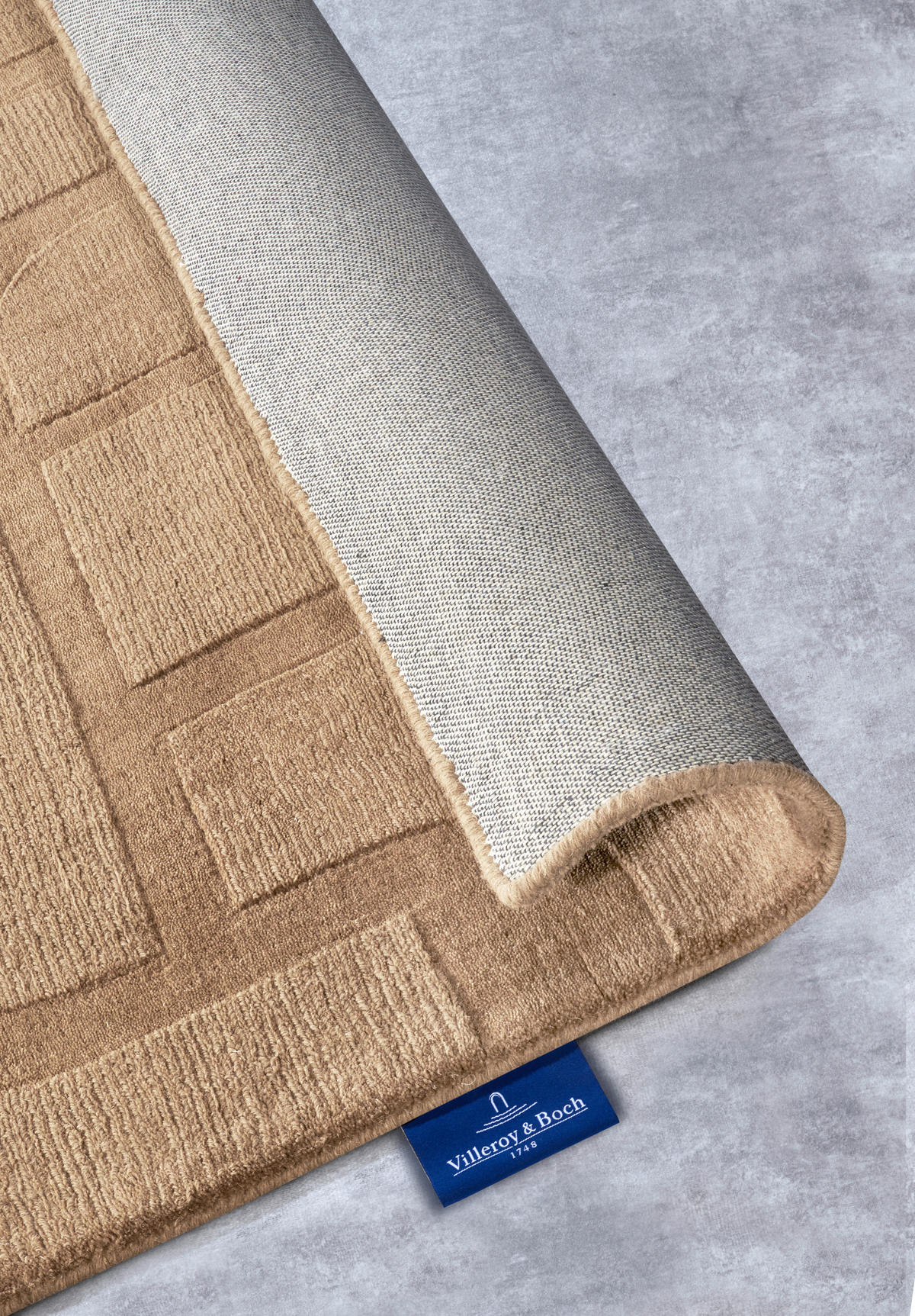 HANDWEBTEPPICH 80/150 cm Kollektion 1906 Beige  - Beige, Basics, Textil (80/150cm) - Villeroy & Boch