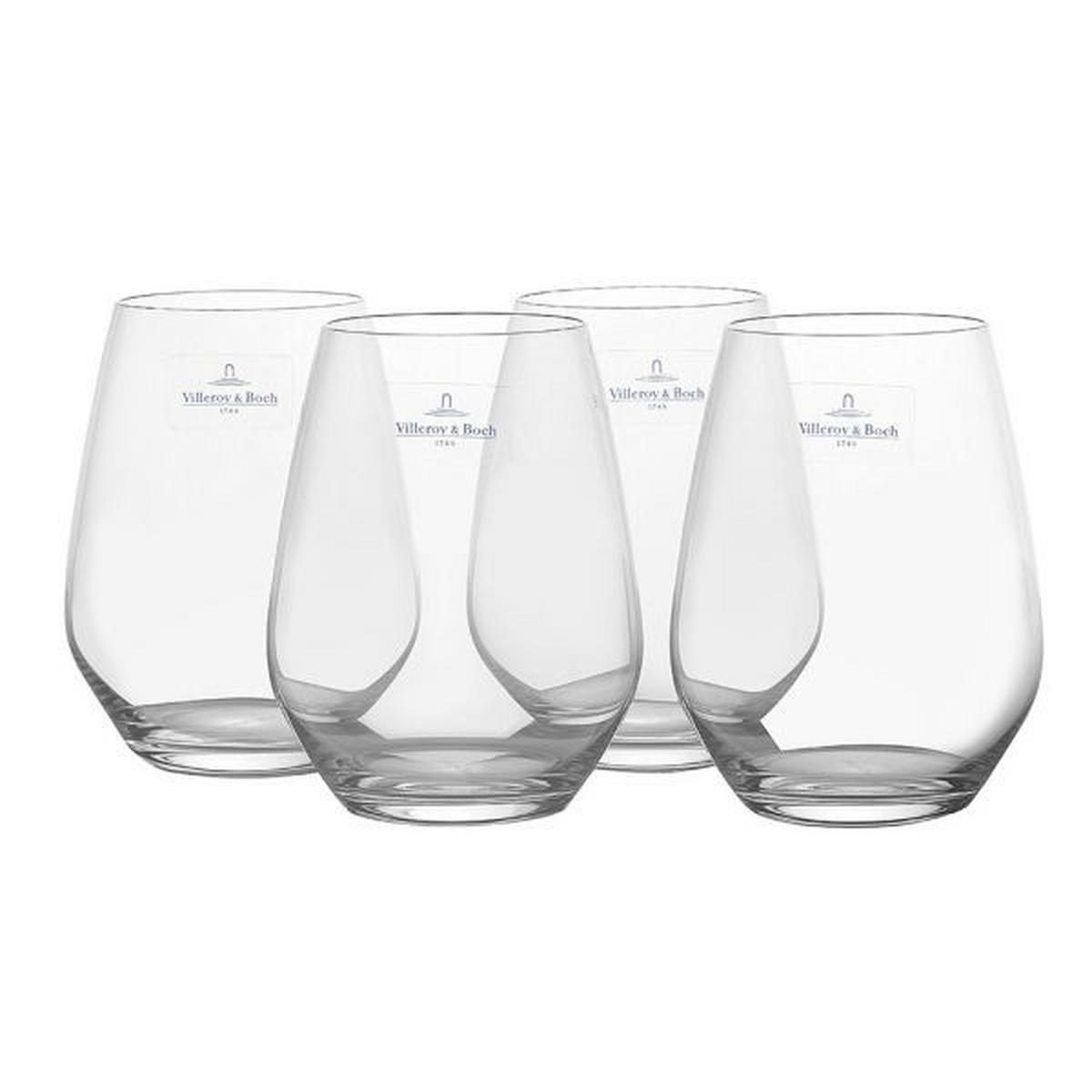 SADA POHÁROV - priehľadné, Design, sklo (420ml) - Villeroy & Boch