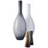VASE 18 cm - Weiß/Grau, Design, Glas (18cm) - Leonardo VASE 18 cm - Weiß/Grau, Design, Glas (18cm) - Leonardo