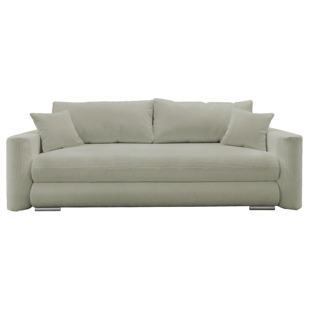 Thumbnail - Mid.you Schlafsofa, Taupe, Textil, 232x88x105 cm, Liegefunktion, Wohnzimmer, Sofas & Couches, Schlafsofas, Schlafsofas m...