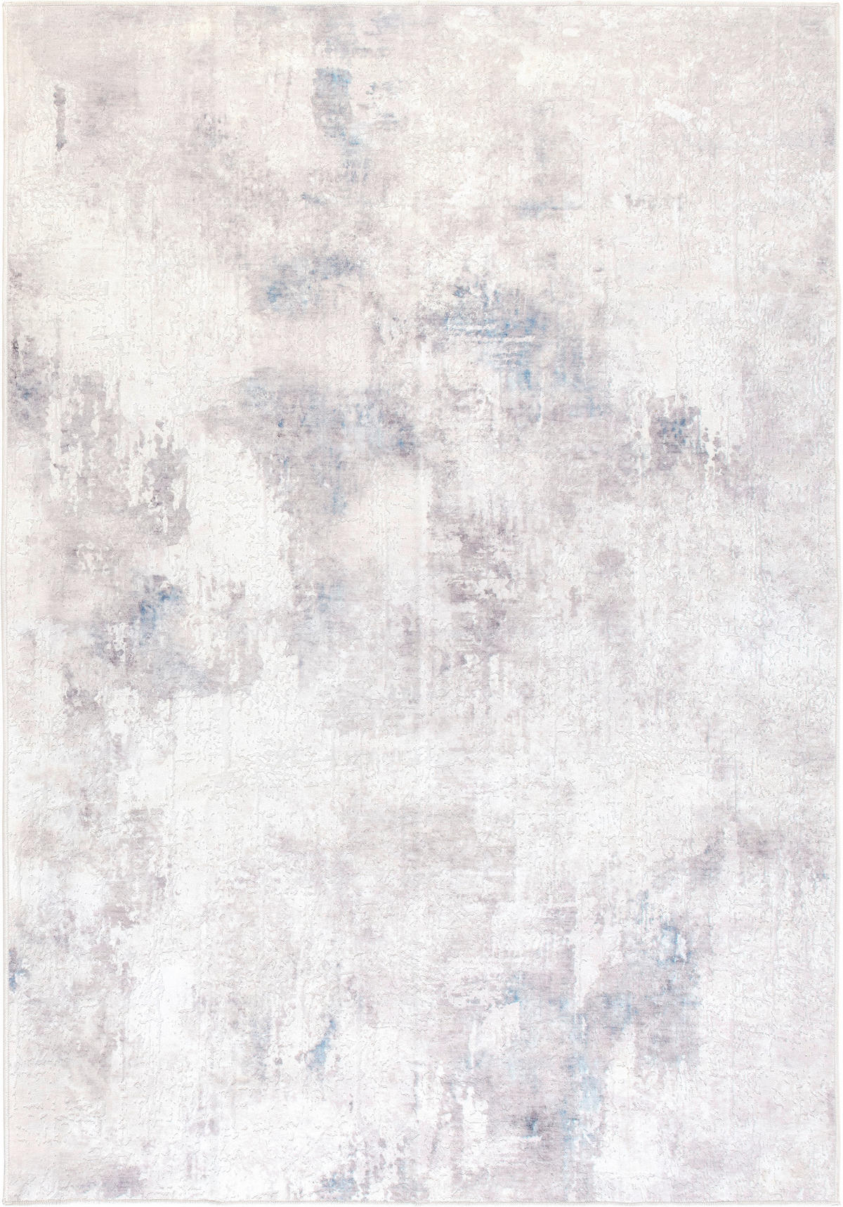 VINTAGE-TEPPICH 160/230 cm ONDEA JORG, waschbar Hellgrau, Pastellblau, Grauweiß  - Pastellblau/Hellgrau, Basics, Kunststoff/Textil (160/230cm) - Lindorug
