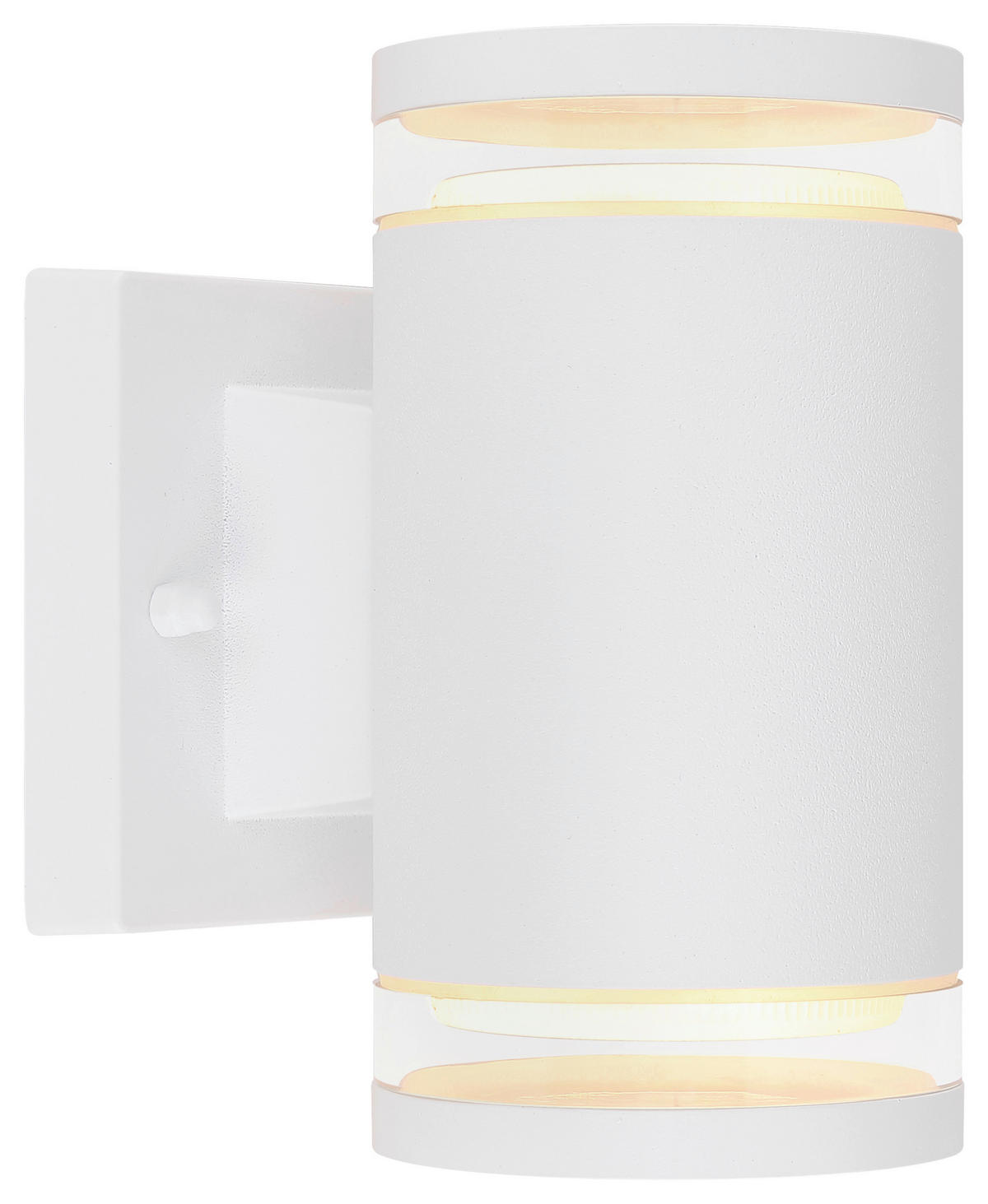 VENKOVNÍ NÁSTĚNNÉ SVÍTIDLO - bílá/čiré, Basics, kov/sklo (10/16,5cm) - Globo