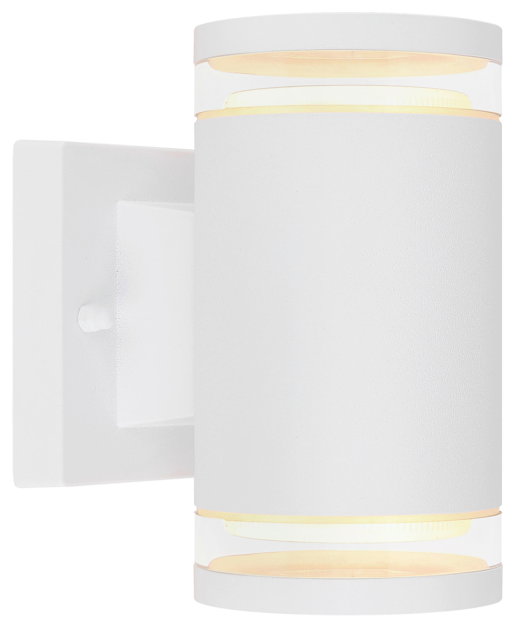 Led Außenleuchte Alcala 11 Watt Aluminium, Wandmontage