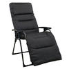 GARTEN-RELAXSESSEL Stahl  - Anthrazit, KONVENTIONELL, Kunststoff/Textil (71/130/64cm)