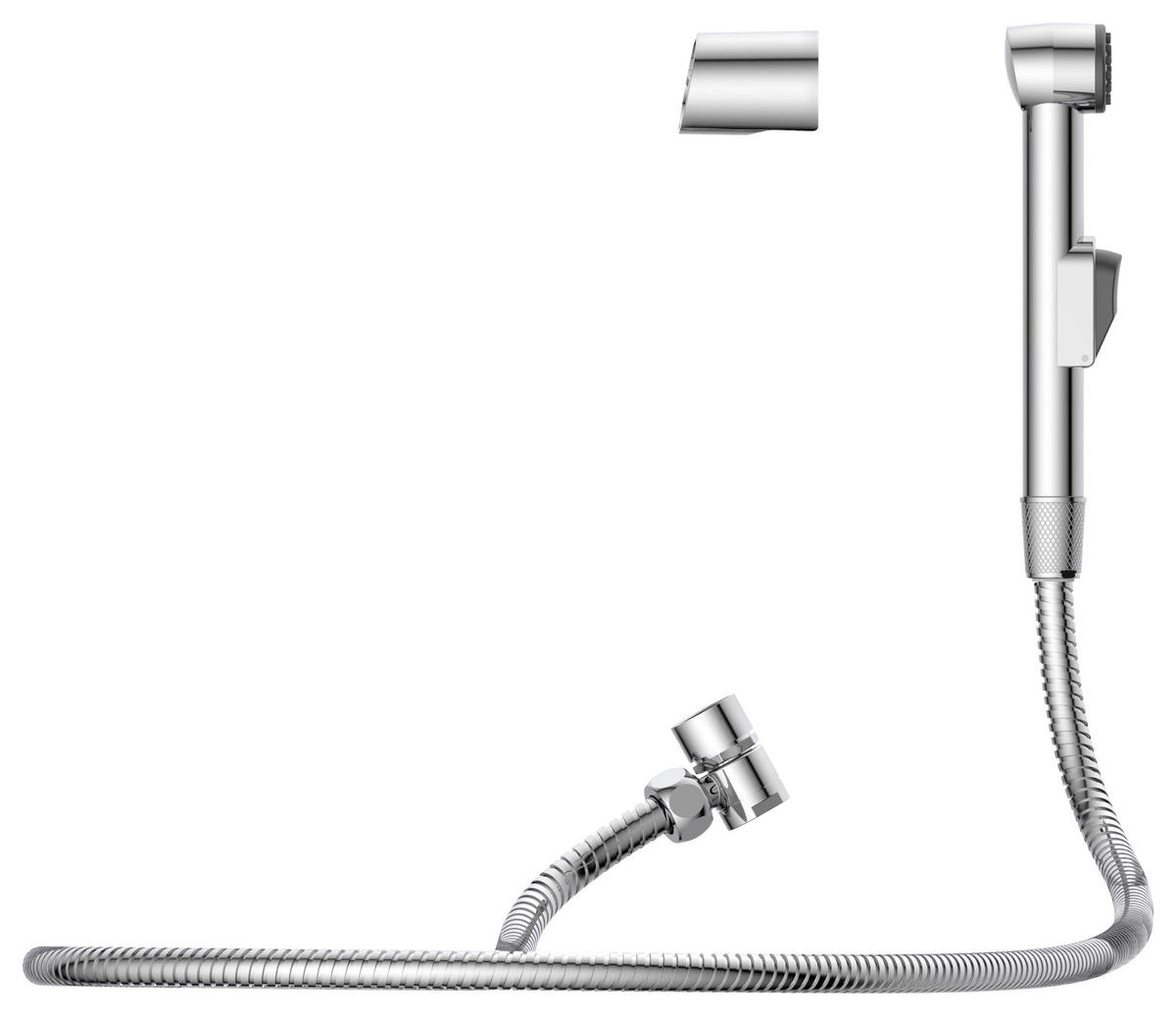 HANDBRAUSE   - Chromfarben, Basics, Kunststoff (3,7/18/3,7cm)