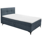 BOXBETT 120/200 cm  in Blaugrau  - Blaugrau, Basics, Holzwerkstoff/Textil (120/200cm) - Xora