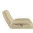 RELAXSESSEL Echtleder - Chromfarben/Beige, Design, Leder/Metall (80/109/88cm) - Beldomo Premium RELAXSESSEL Echtleder - Chromfarben/Beige, Design, Leder/Metall (80/109/88cm) - Beldomo Premium