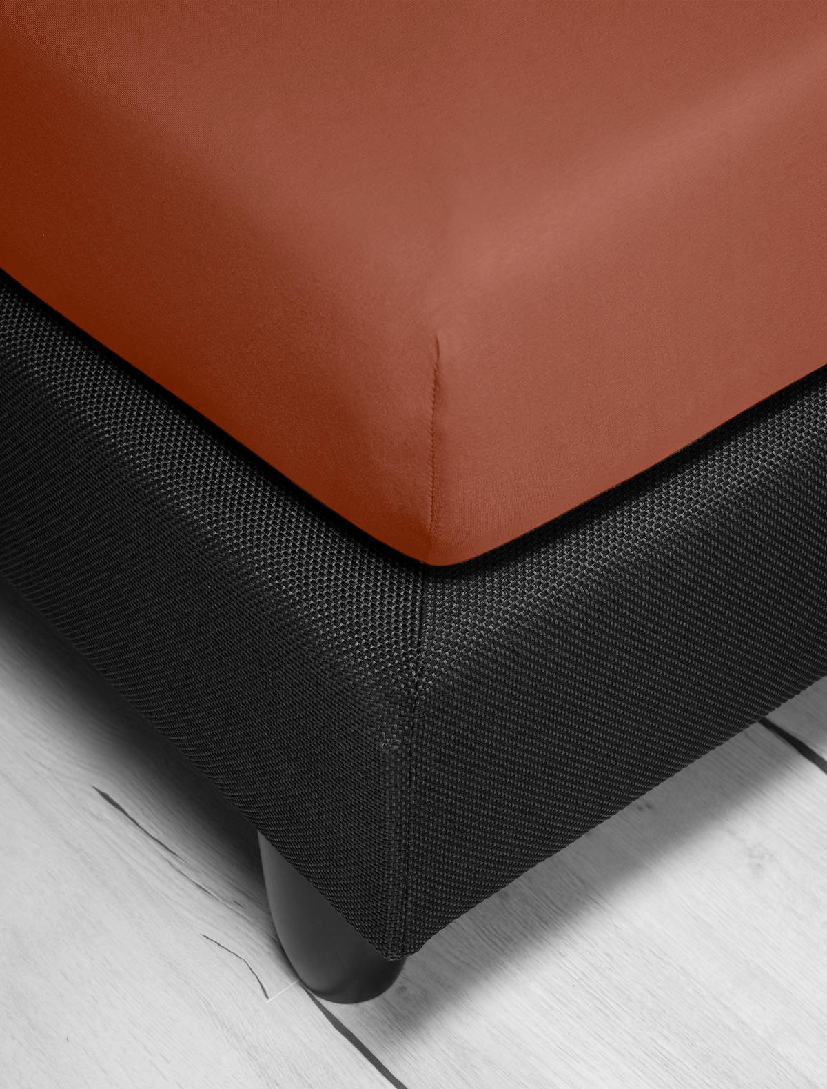 SPANNBETTTUCH Jersey 150/200 cm  - Kupferfarben, KONVENTIONELL, Textil (150/200cm) - Irisette