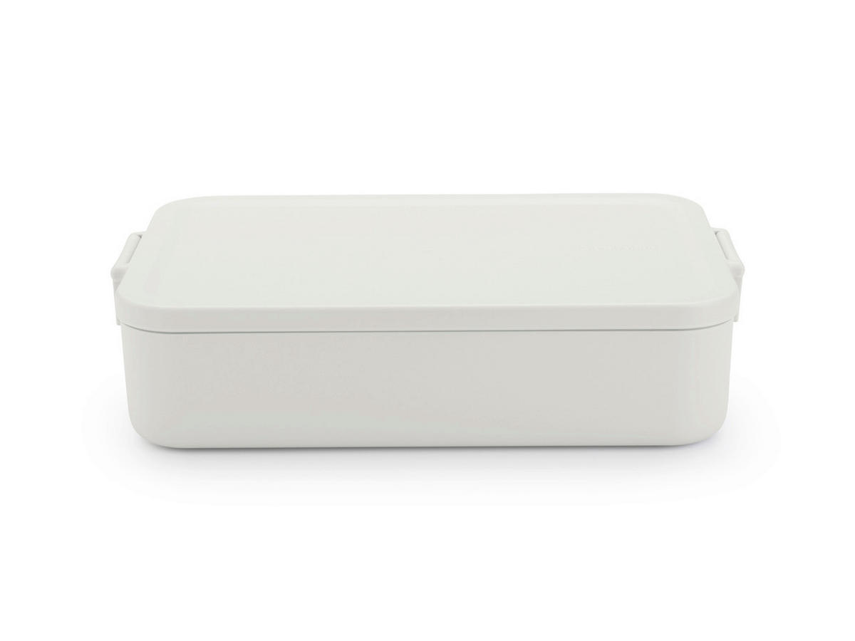 KRABIČKA NA OBĚD  - světle šedá, Basics, plast (25.9/6/16.7cm) - Brabantia