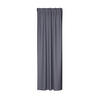 SCHLAUFENVORHANG blickdicht  - Grau, Basics, Textil (135/245cm)