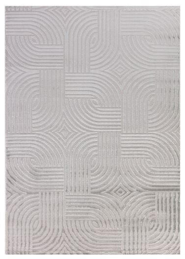 WEBTEPPICH 120/170 cm SAHARA Silberfarben  - Silberfarben, Design, Textil (120/170cm) - Novel