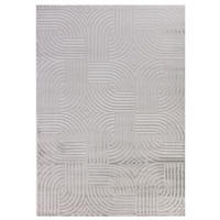 WEBTEPPICH 240/340 cm SAHARA Silberfarben  - Silberfarben, Design, Textil (240/340cm) - Novel