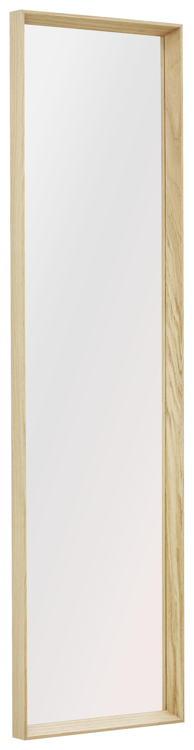 ZRKADLO 32,5/122,5/4 cm  - farba duba, Design, drevo/sklo (32,5/122,5/4cm) - Carryhome