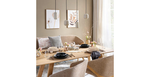 HÄNGELEUCHTE 90/12,5/150 cm  - Sandfarben, Basics, Metall (90/12,5/150cm) - Dieter Knoll