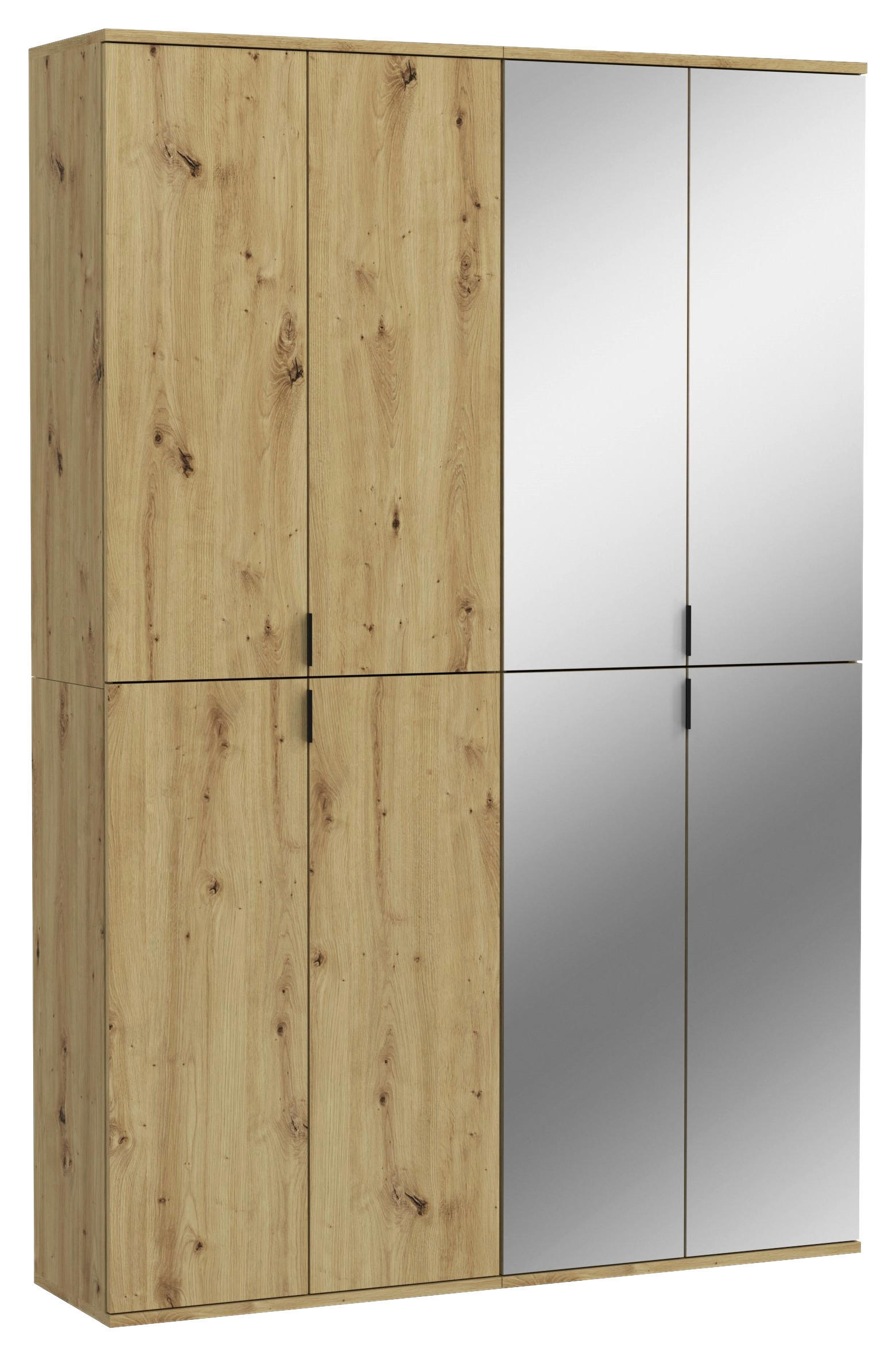 SKŘÍŇ NA ODĚV, 122/193/34 cm - černá, Konvenční, kov/kompozitní dřevo (122/193/34cm) - MID.YOU