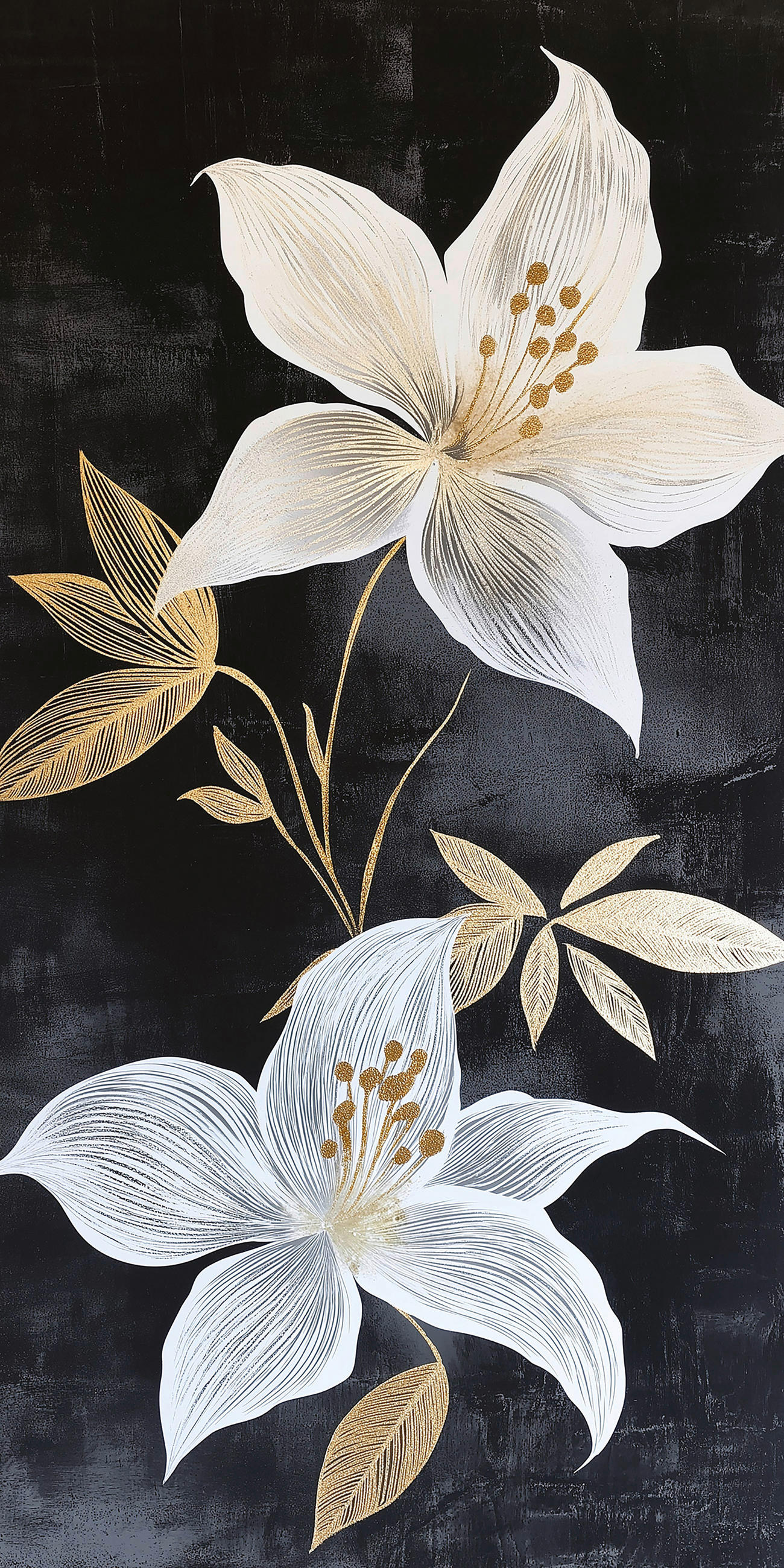 KEILRAHMENBILD Blumen 20/40 cm  - Multicolor, Basics, Holz/Papier (20/40cm)