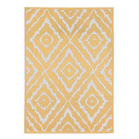 HANDWEBTEPPICH 160/230 cm Gelb  - Gelb, Design, Kunststoff/Textil (160/230cm) - Tom Tailor