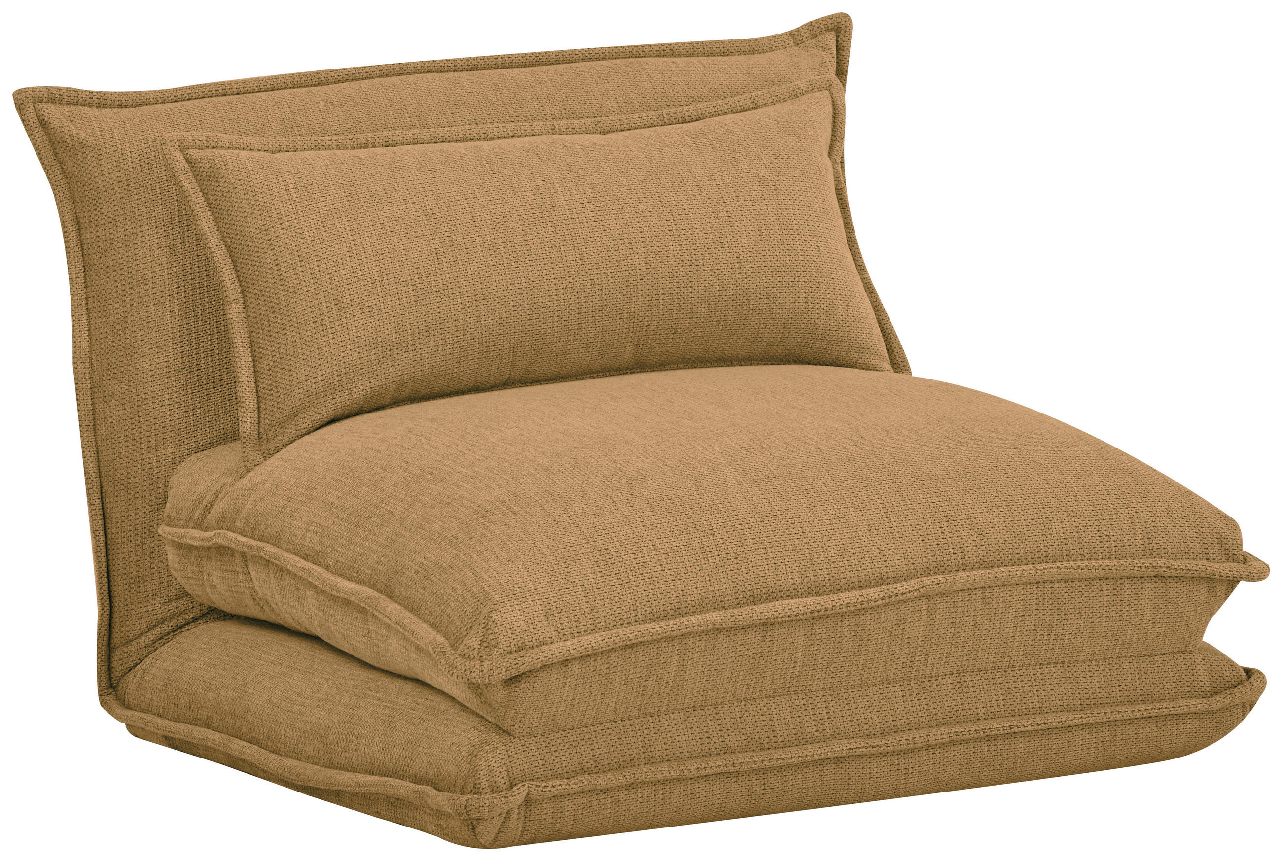 SCHLAFSESSEL Webstoff Senfgelb    - Senfgelb, MODERN, Textil (85,5/59/67cm) - MID.YOU