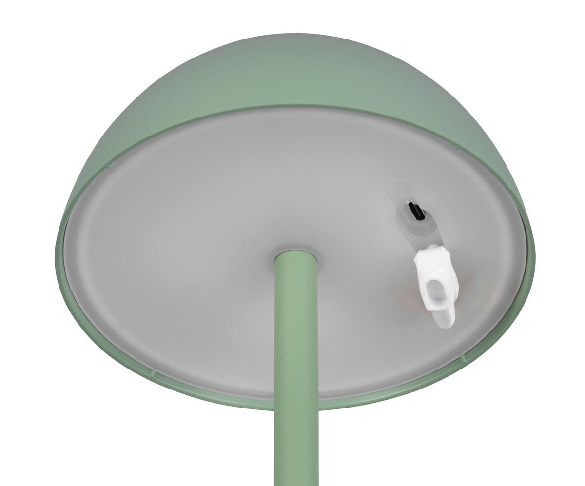 STOLNÍ LAMPA NA BATERIE 13,5/30 cm - zelená, Trend, plast (13,5/30cm)