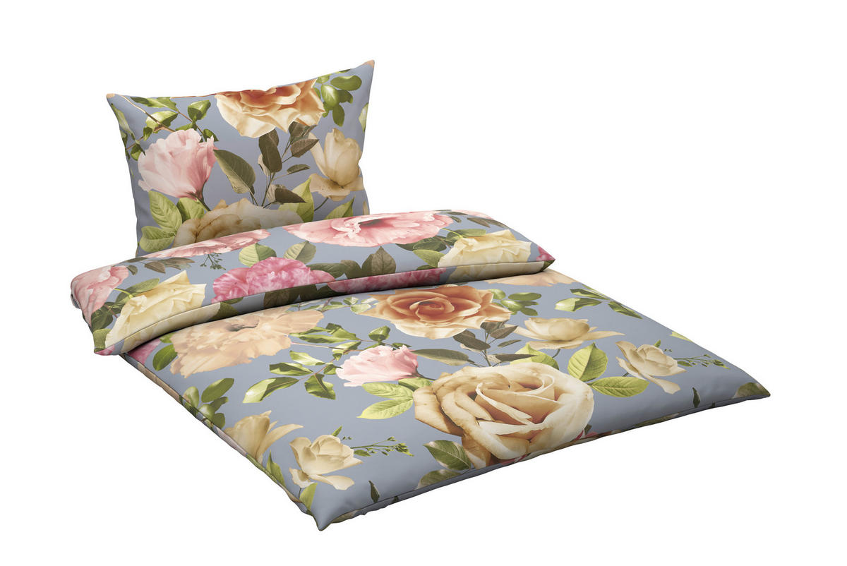 BETTWÄSCHE 2-teilig Flanell 140/200 cm  - Multicolor, Textil (140/200cm) - Novel