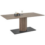 ESSTISCH in Holz 190/95/76 cm  - Anthrazit/Buchefarben, Design, Holz (190/95/76cm) - Johann Jakob