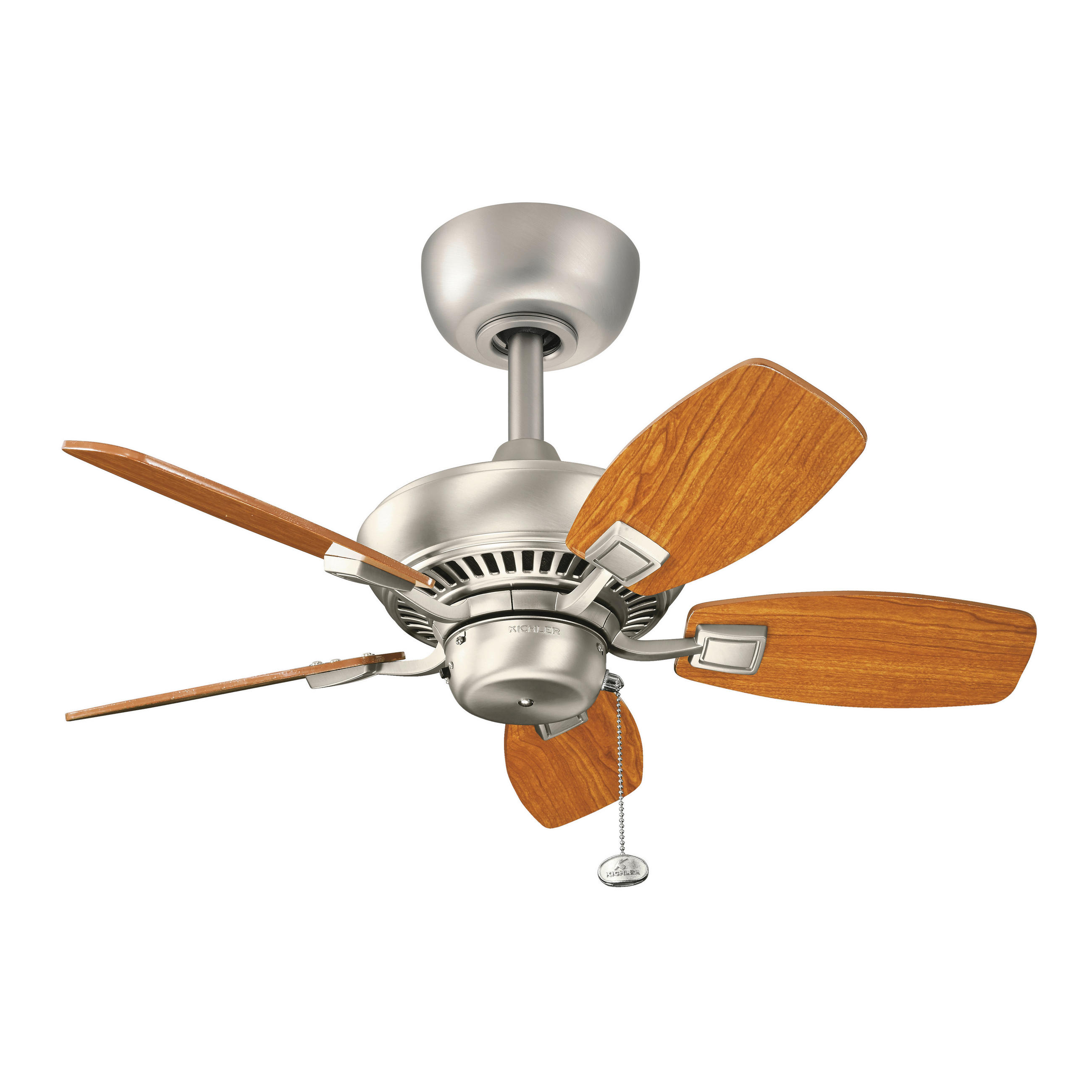 VENTILATOR STROPNI  boje nikla   boje drva trešnje, boje oraha  Elstead Canfield  - boje drva trešnje/boje oraha, Basics, metal/drvo (76/38cm)