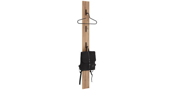 GARDEROBENPANEEL in 15/170/3 cm - Eichefarben, MODERN, Holzwerkstoff (15/170/3cm) - Voleo