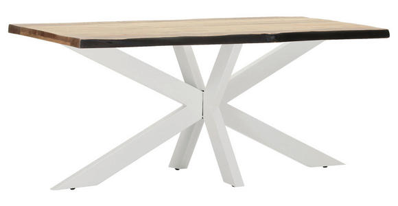 TISCHGESTELL Weiß   - Weiß, Design, Metall (163/72/73cm) - Landscape