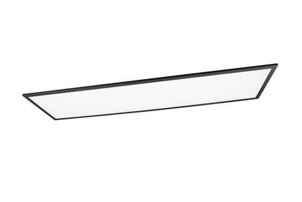LED-DECKENLEUCHTE 33,5 W    119,5/29,5/5 cm  - Schwarz, Basics, Metall (119,5/29,5/5cm)