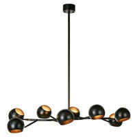 HÄNGELEUCHTE 55/119 cm  - Schwarz, Basics, Metall (55/119cm) - Markslöjd