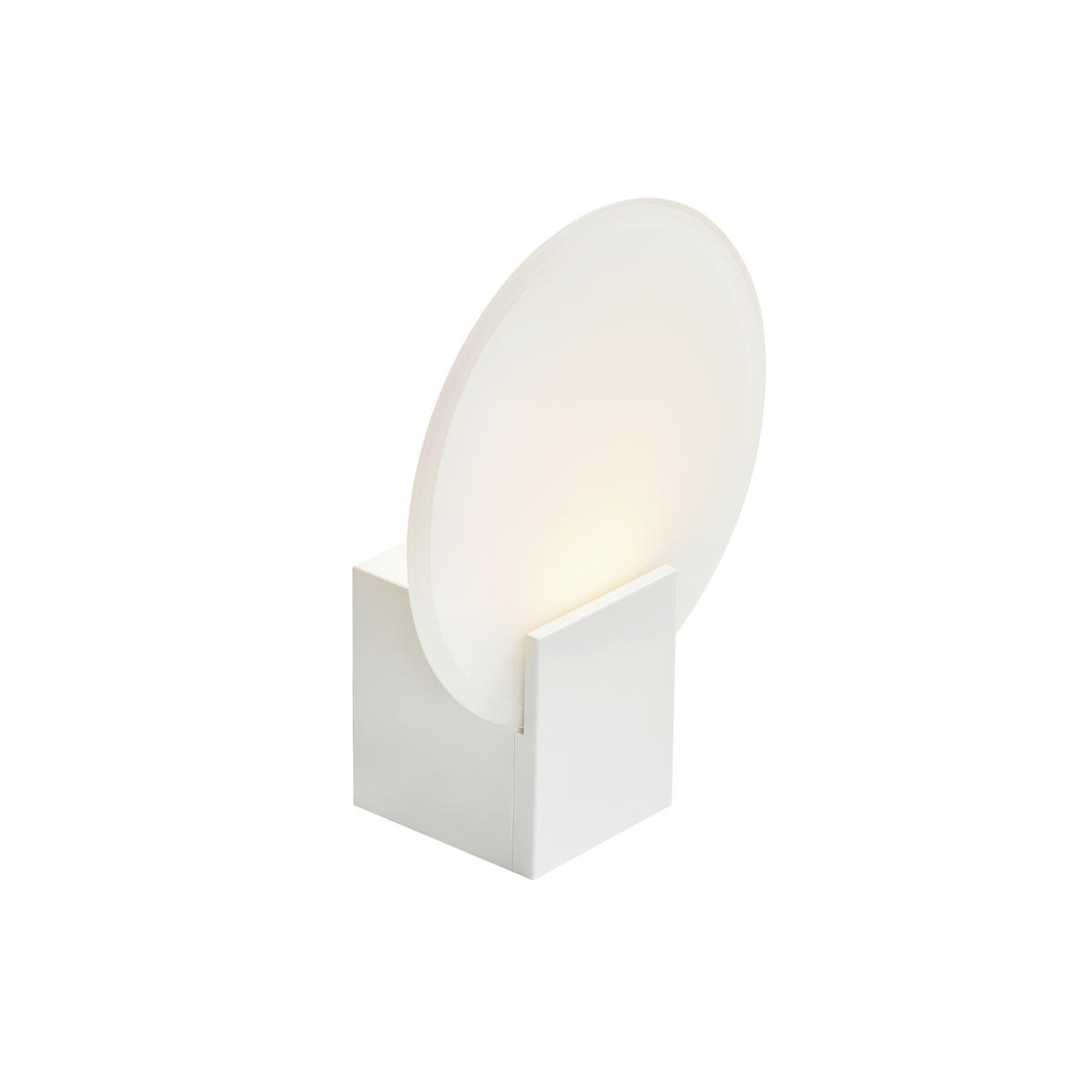 WANDLEUCHTE Hester 20/25,5 cm   - Weiß, Design, Glas/Metall (20/25,5cm) - Nordlux