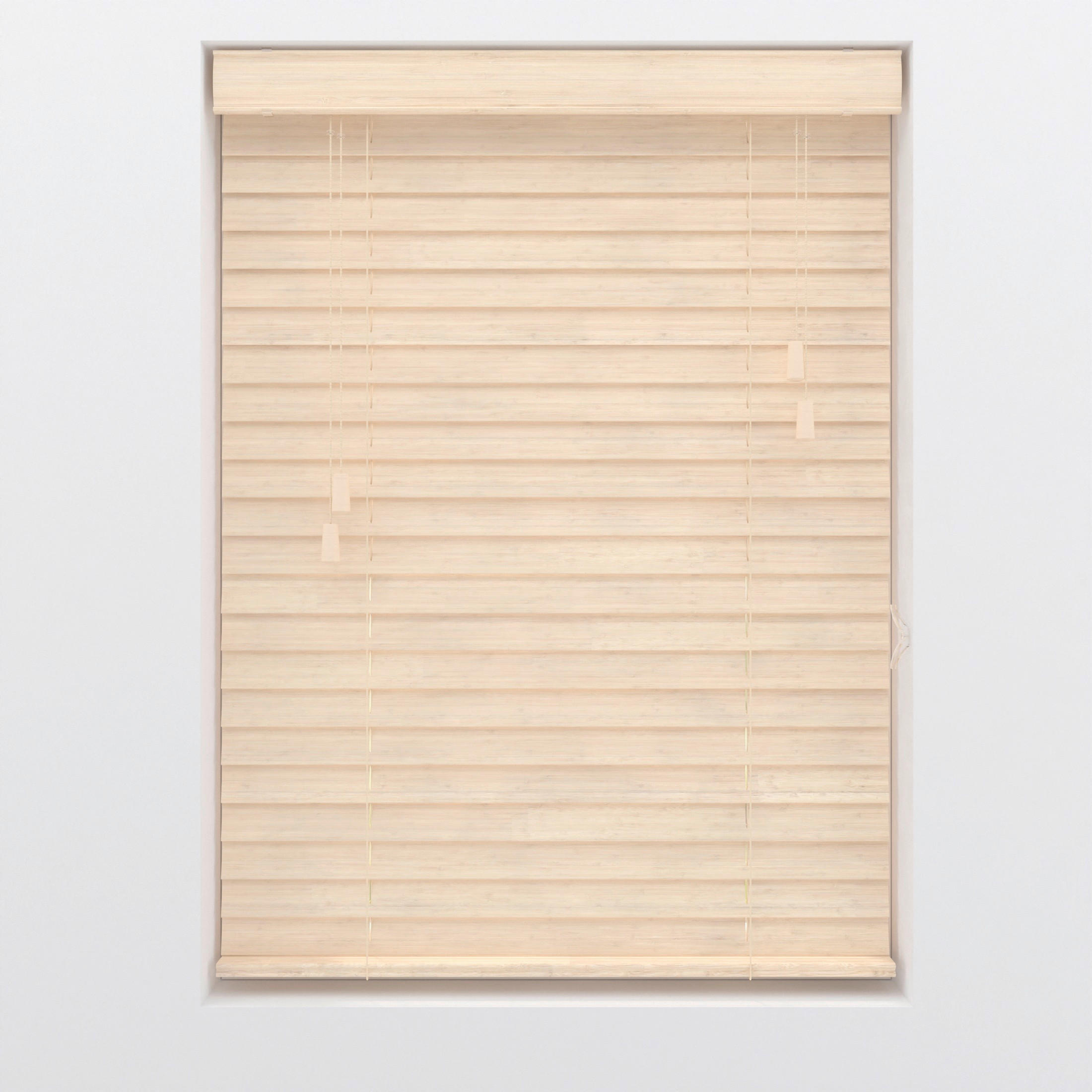 JALOUSIE  - Naturfarben, Natur, Holz (50/130cm)