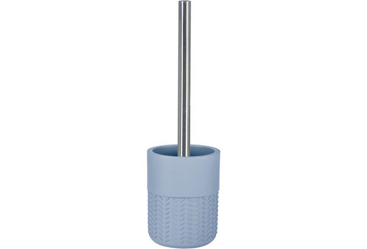 WC KEFE-SZETT    - pasztellkék, Basics, műanyag/fa (9.4/34cm) - Kleine Wolke